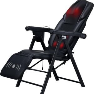 Foldable Electric Massage Chair Heat Shiatsu Vibration