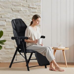 Foldable Electric Massage Chair Heat Shiatsu Vibration - Image 7