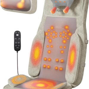 Massage Cushion Neck Back Heat Adjustable - Image 11