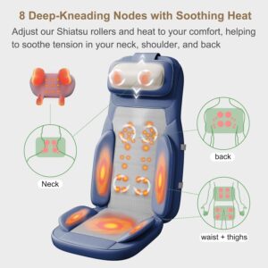 Massage Cushion Neck Back Heat Adjustable - Image 2