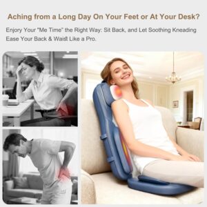 Massage Cushion Neck Back Heat Adjustable - Image 4