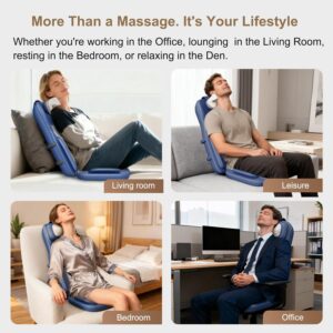 Massage Cushion Neck Back Heat Adjustable - Image 7