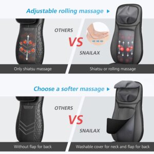 Neck And Back Massager With Heat Adjustable - Image 3