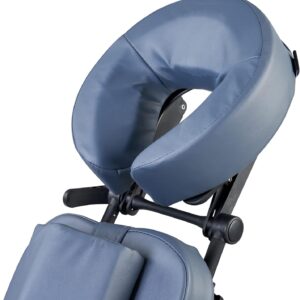 Portable Massage Chair Aluminum Frame Royal Blue - Image 11