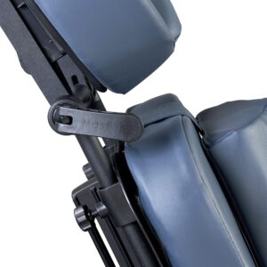 Portable Massage Chair Aluminum Frame Royal Blue - Image 2