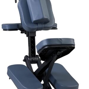 Portable Massage Chair Aluminum Frame Royal Blue