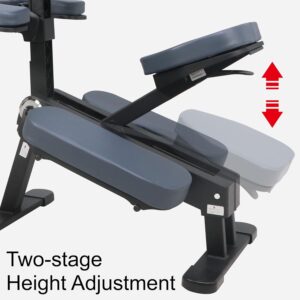 Portable Massage Chair Lightweight Adjustable 2 Inch Cushion - Image 5